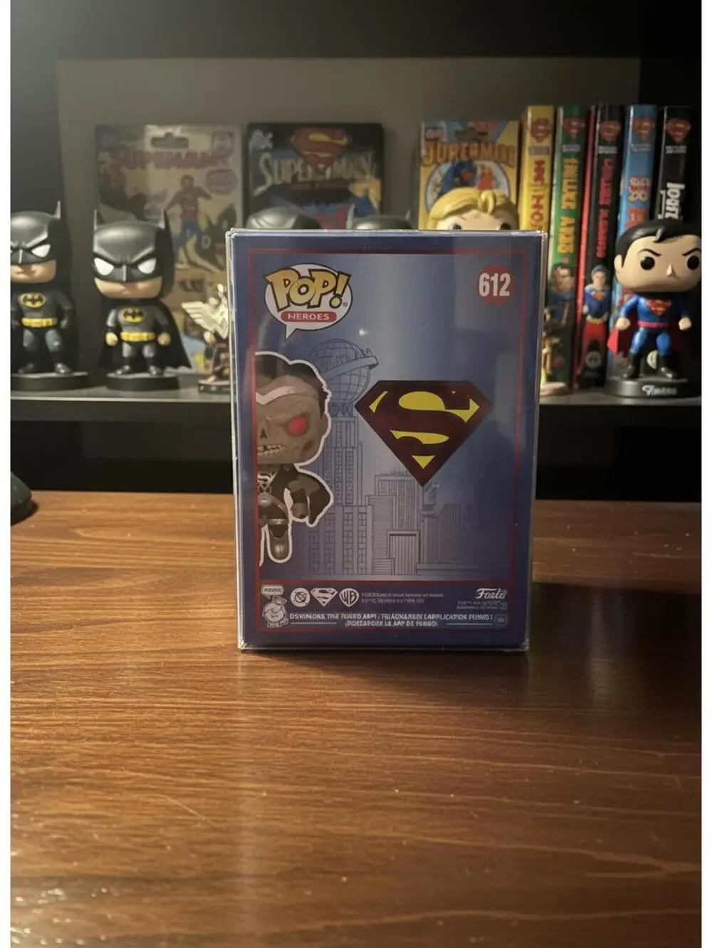 Funko Pop! Heroes Superman Blackest Night #612 Vinyl Figure - Picture 3 of 4